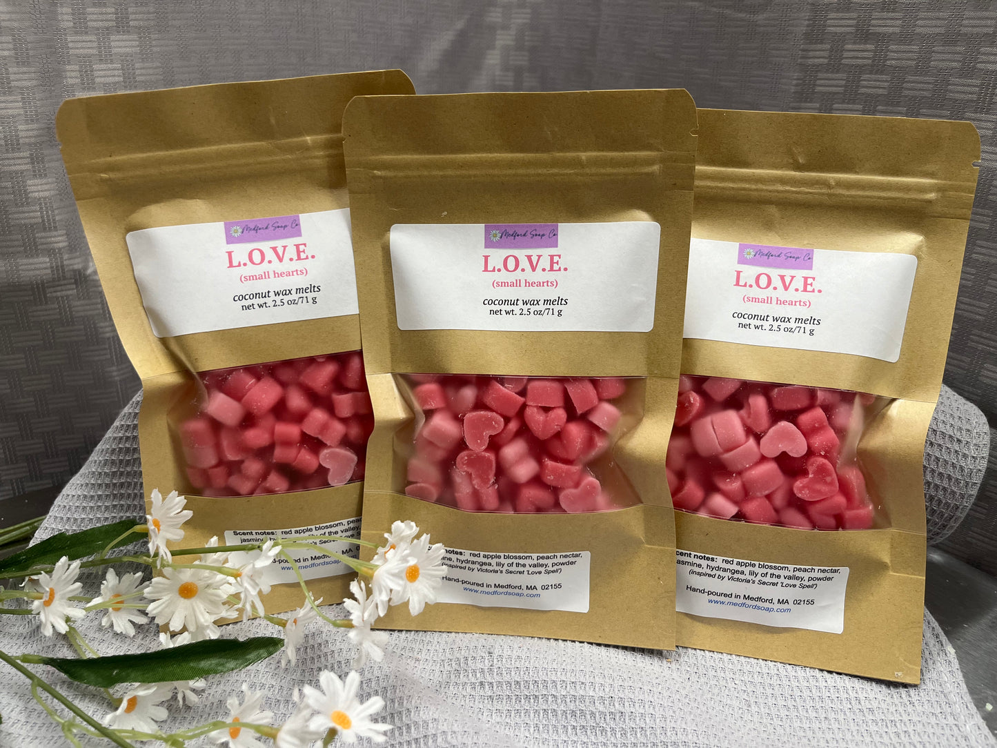 Wax Melts (shapes):  Year-Round Collection