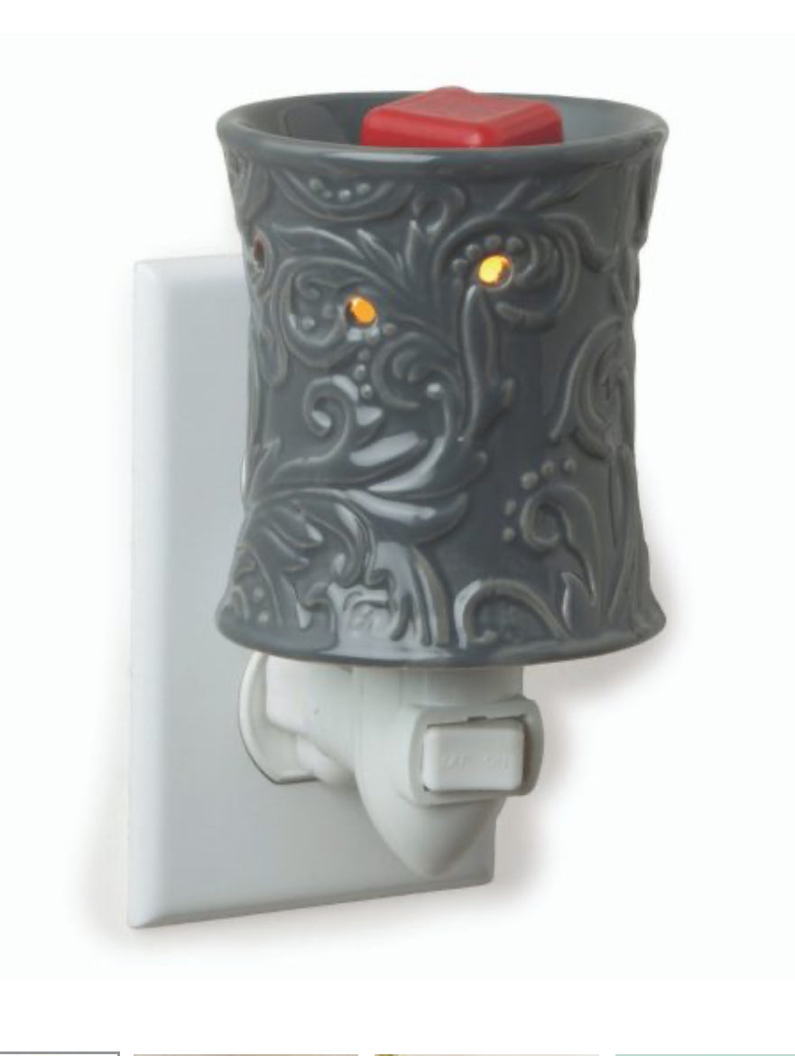 Wax Melt Warmer:  Rainstorm (pluggable)