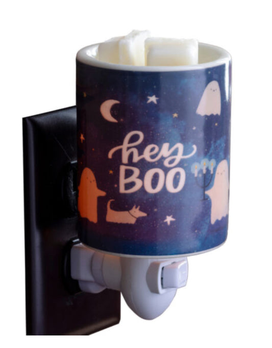 Wax Melt Warmer: Hey Boo (pluggable)