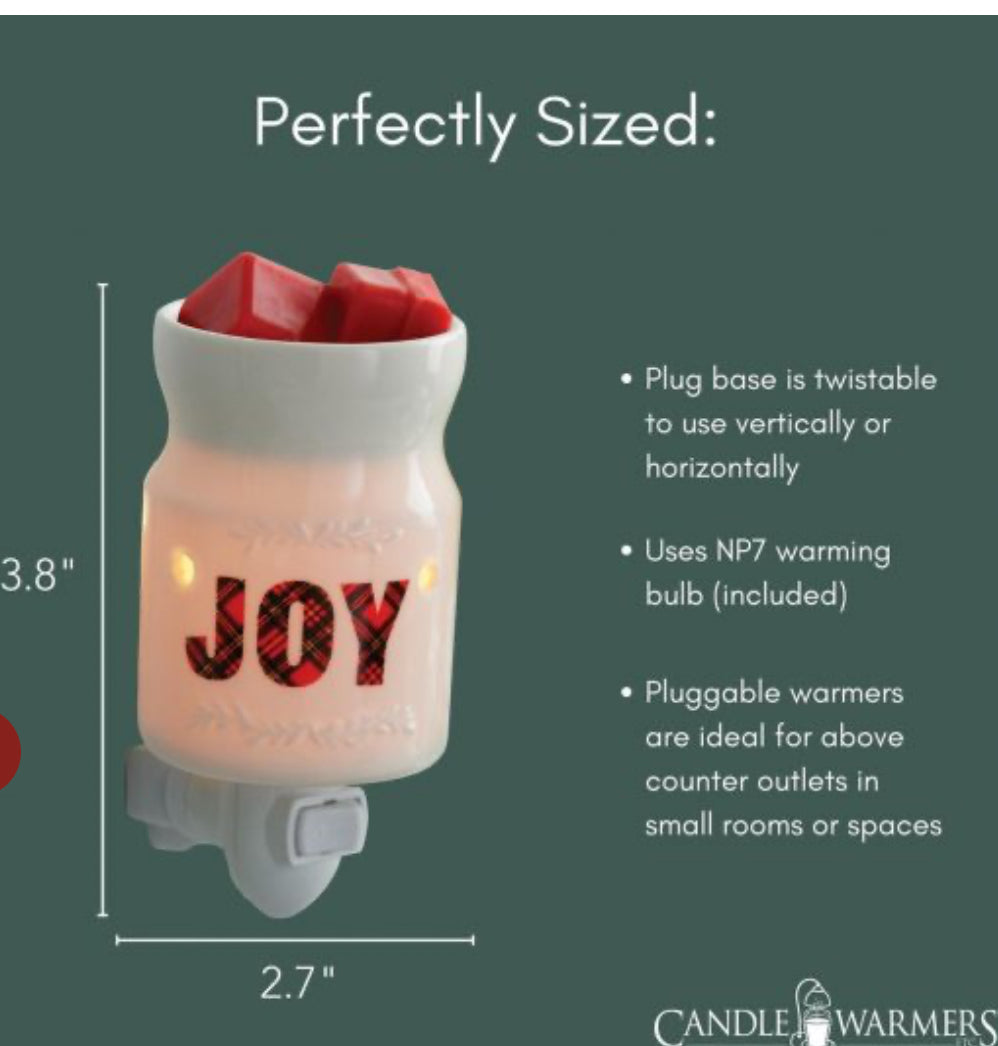 Wax Melt Warmer: Joy (pluggable)