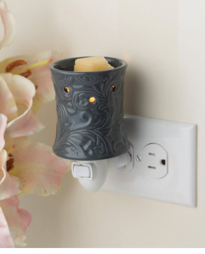 Wax Melt Warmer:  Rainstorm (pluggable)