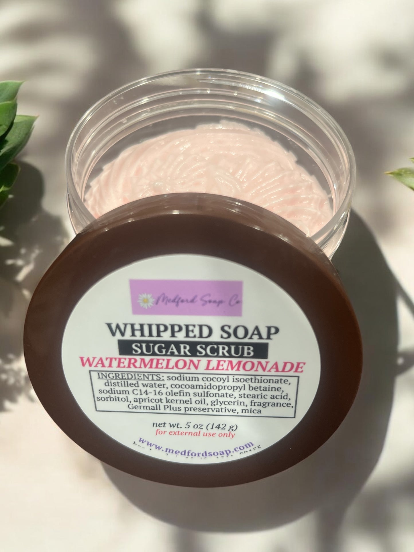 Whipped Soap Sugar Scrub